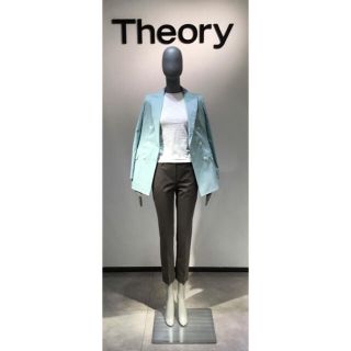 Theory 20ss ダブルジャケット ネイビー