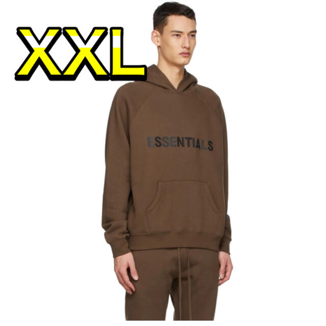 ネット店 FOG Essentials エッセンシャルズパーカー ブラウン XXL | tn