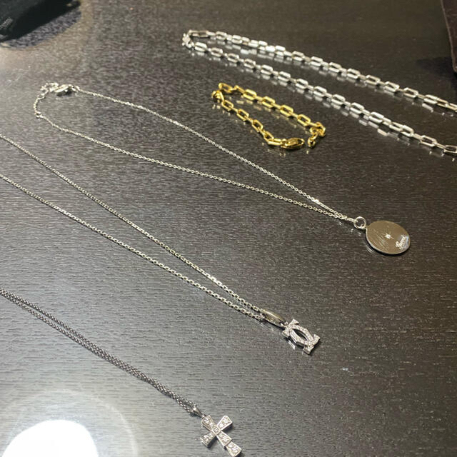 Cartier(カルティエ)のカルティエ Cartier スパルタカスネックレス K18WG 750  メンズのアクセサリー(ネックレス)の商品写真