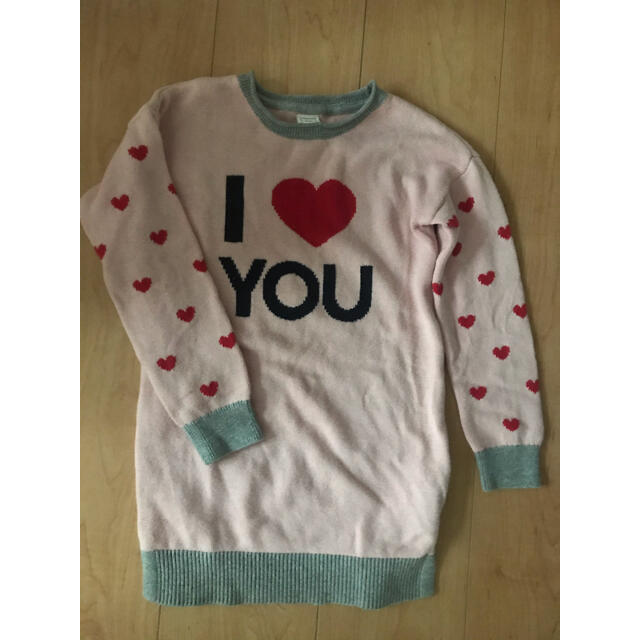 babyGAP(ベビーギャップ)のニットワンピース　チュニック キッズ/ベビー/マタニティのキッズ服女の子用(90cm~)(ワンピース)の商品写真