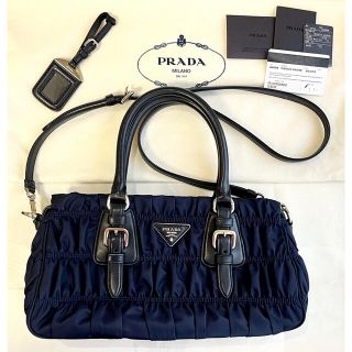 プラダ(PRADA)の＊美品＊ PRADA プラダ 2WAY ショルダー ハンドバッグ(ハンドバッグ)