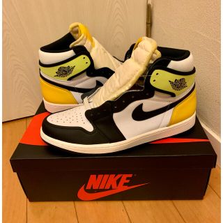 ナイキ(NIKE)のNIKE AIR JORDAN 1 HIGH OG VOLT GOLD 新品(スニーカー)