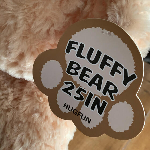 コストコくまぬいぐるみ2セット FLUFFY BEAR 25IN