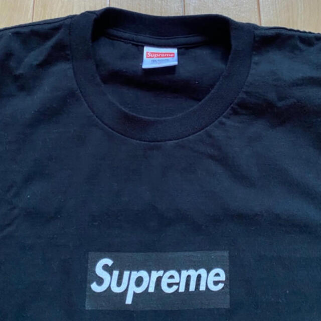 supreme boxtシャツ 黒