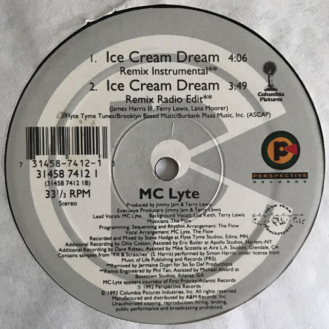 MC Lyte - Ice Cream Dreamオールドスクールラップ