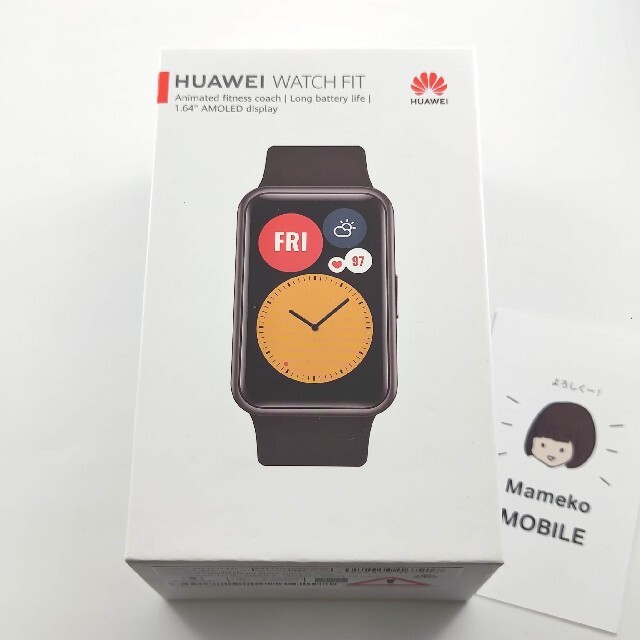 新品　Huawei Watch FIT 香港版