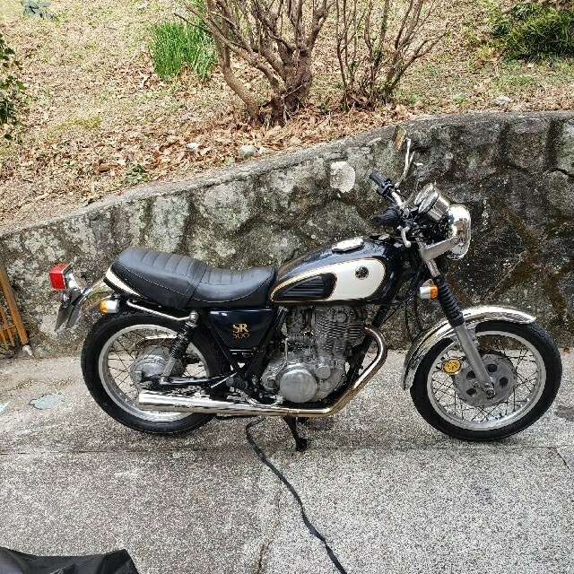 SR500 車検取り立て(令和５年１月迄)　ドラム初期85年式タイヤ前後新品