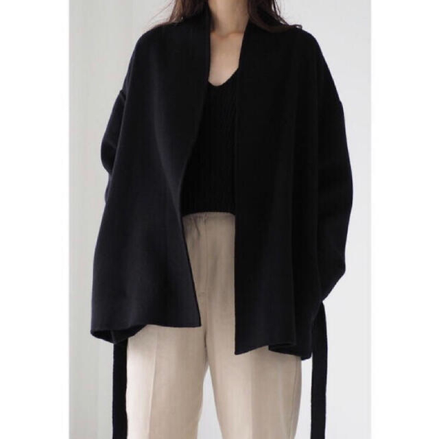 新品タグ付　nae Allure Coat_black ナエコート