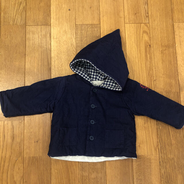 PETIT BATEAU(プチバトー)のプチバトー  小人コート　6m キッズ/ベビー/マタニティのベビー服(~85cm)(ジャケット/コート)の商品写真