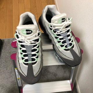 ナイキ(NIKE)のNIKE AIRMAX95 mint  27㎝‼️US9‼️(スニーカー)