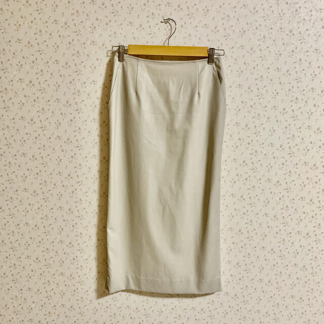 BEAUTY&YOUTH UNITED ARROWS(ビューティアンドユースユナイテッドアローズ)のBY＊フェイクレザースカート レディースのスカート(ロングスカート)の商品写真