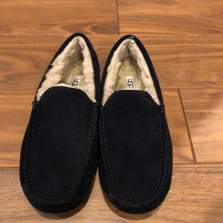 アグ(UGG)のUGG ファー　モカシン　メンズ　男性靴(スリッポン/モカシン)