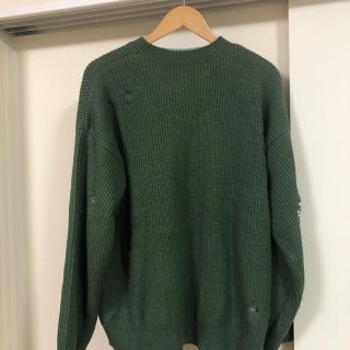DAIRIKU レイヤードダメージニット