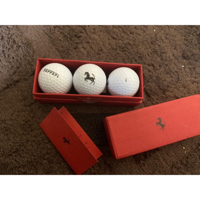 Ferrari(フェラーリ)のゴルフボール 新品 フェラーリ スポーツ/アウトドアのゴルフ(その他)の商品写真