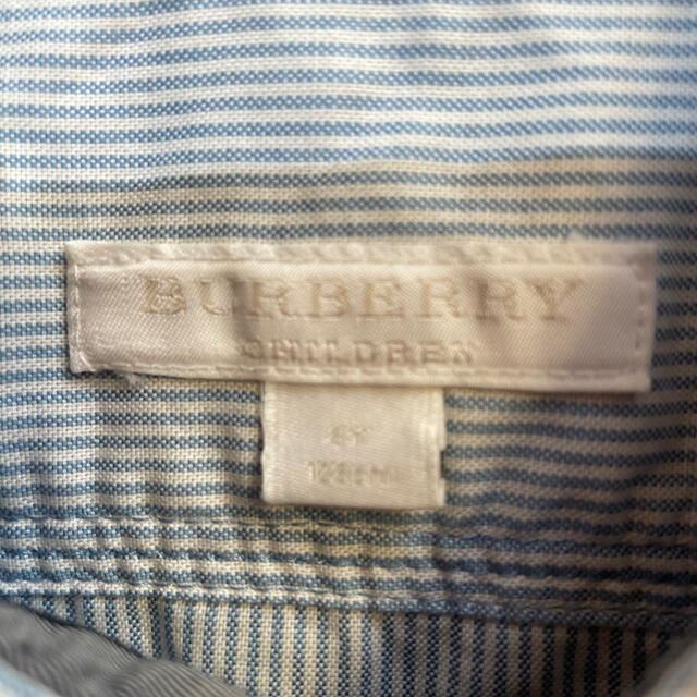 BURBERRY(バーバリー)のバーバリー　シャツ　8Y 128cm  キッズ/ベビー/マタニティのキッズ服男の子用(90cm~)(Tシャツ/カットソー)の商品写真