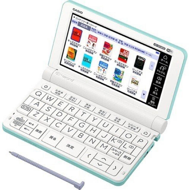 CASIO(カシオ)のXD-SX3800GN カシオ エクスワード EX-word グリーン スマホ/家電/カメラのPC/タブレット(電子ブックリーダー)の商品写真