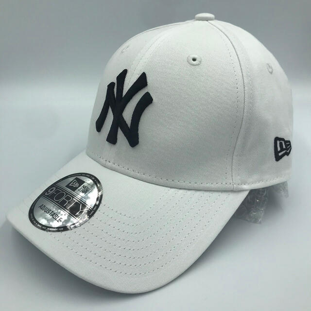 NEW ERA(ニューエラー)のニューエラ キャップ NY ヤンキース 白 ホワイト メンズの帽子(キャップ)の商品写真