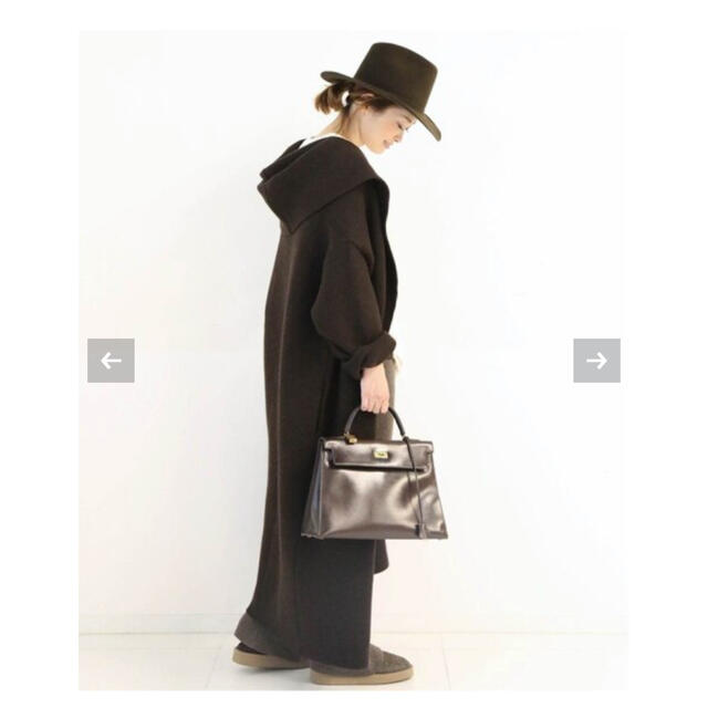 美品 Deuxime Classes ADAWASニットガウン ガウンコート 美品 Deuxime Classes ADAWASニットガウン ガウンコート