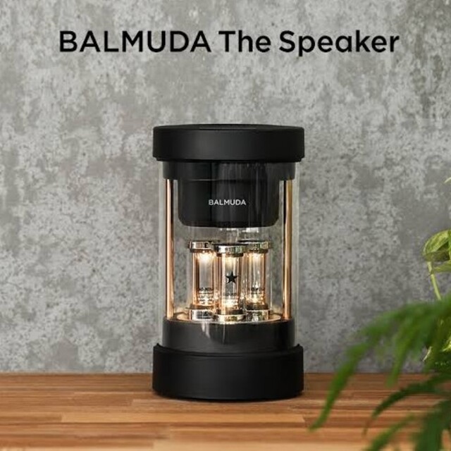 バルミューダ BALMUDA The Speaker M01A-BK 新品未開封-