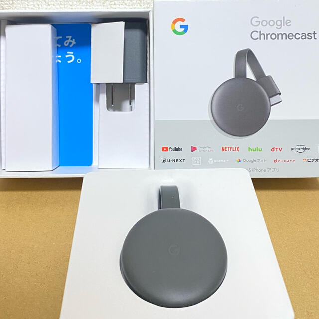 Google(グーグル)のGoogle Chromecast スマホ/家電/カメラのテレビ/映像機器(その他)の商品写真
