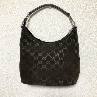 グッチ(Gucci)のGUCCI グッチ ショルダーバッグ　ワンショルダー　スエード　レザー(ショルダーバッグ)