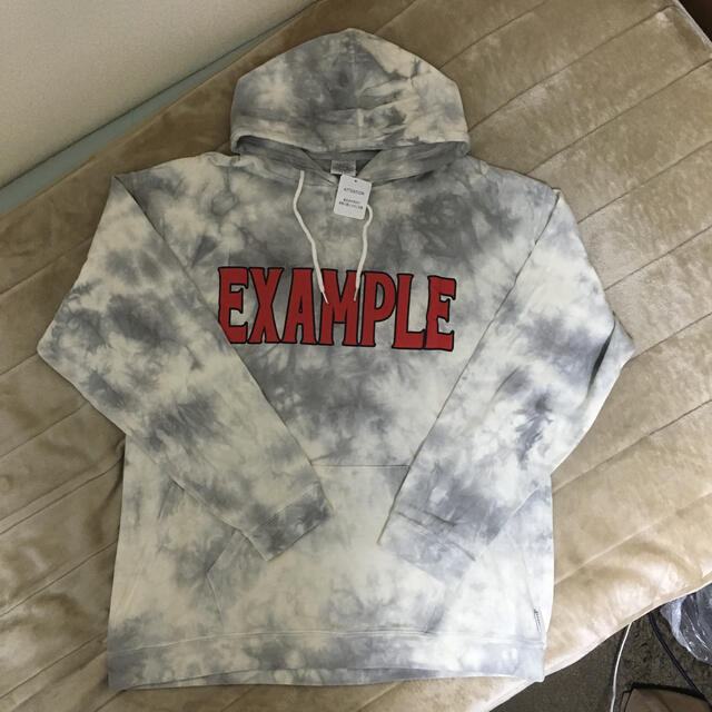 EXAMPLE TIE DYE 3CIRCLE LOGO HOODIE