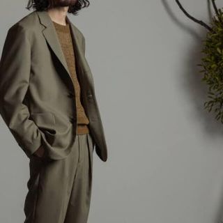 マーカウェア(MARKAWEAR)のMARKAWARE セットアップ オリーブカーキ　2020ss 未使用　サイズ2(セットアップ)