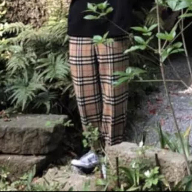 バーバリー ウールノヴァチェックパンツ 男性に人気! 13000円 www.ss