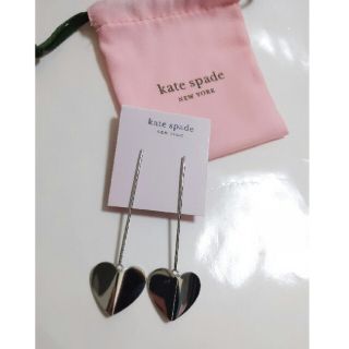 ケイトスペードニューヨーク(kate spade new york)の【新品】kate spade ケイトスペード ピアス ヘリテージスペードリニアピ(ピアス)