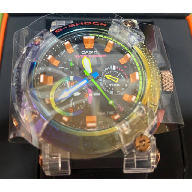 G-SHOCK(ジーショック)のG-SHOCK レインボー フロッグマン GWF-A1000BRT-1AJR メンズの時計(腕時計(アナログ))の商品写真