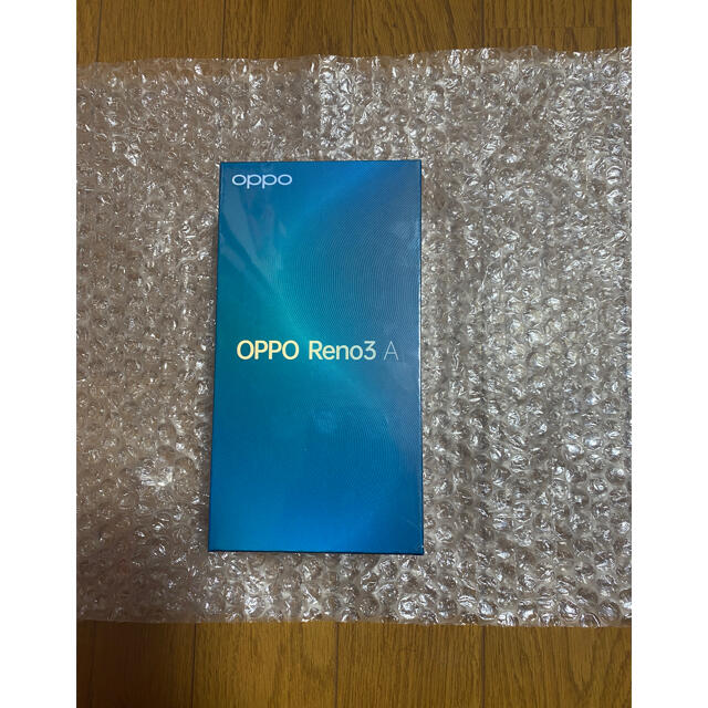 OPPO(オッポ)のOPPO Reno3 A SIMフリー 新品未使用未開封 スマホ/家電/カメラのスマートフォン/携帯電話(スマートフォン本体)の商品写真