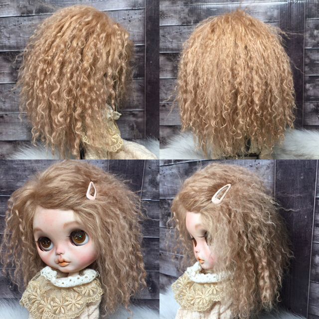 blythe_w-143イタリアアプリコットベージュ✨チベットフルスキンウィッグ