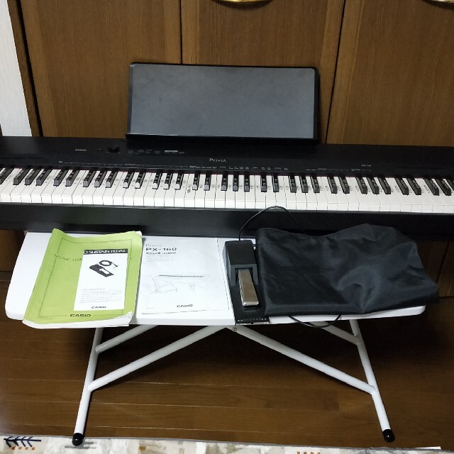 CASIO(カシオ)88鍵盤 電子ピアノ Privia PX-160 ブラック cinema.sk