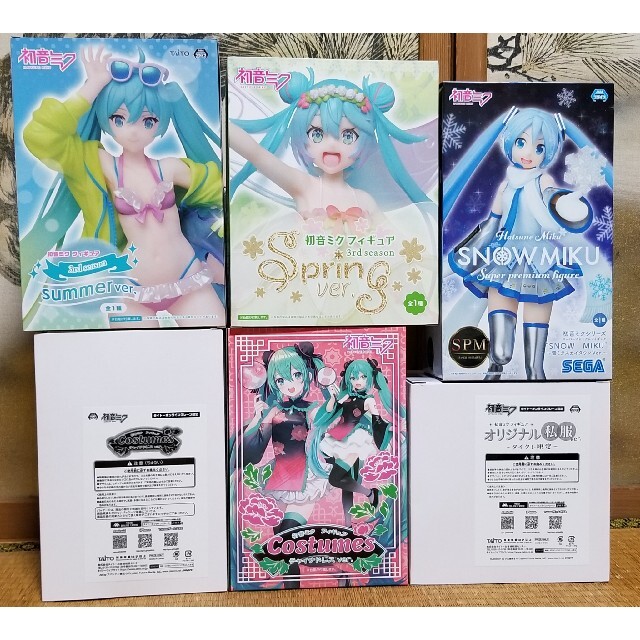 ボーカロイド 初音ミク フィギュア セット