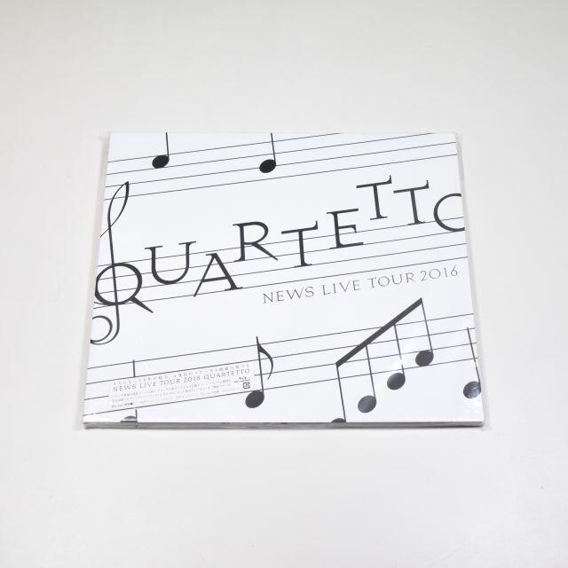 NEWS(ニュース)の美品◆NEWS◆LIVE TOUR QUARTETTO◆初回◆Blu-ray エンタメ/ホビーのDVD/ブルーレイ(ミュージック)の商品写真