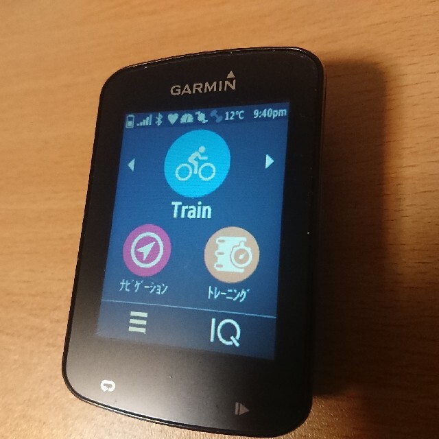 GARMIN(ガーミン)のgarmin edge820j 地図 ガーミン ケース付き 国内正規品 スポーツ/アウトドアの自転車(その他)の商品写真