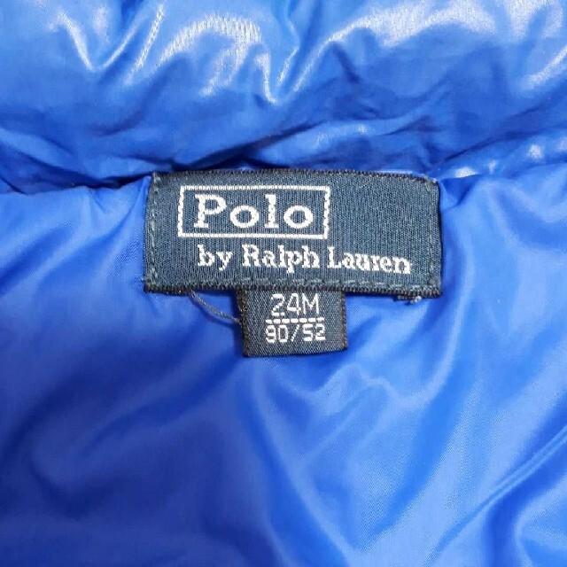 POLO RALPH LAUREN(ポロラルフローレン)のラルフローレン　ダウン　90サイズ キッズ/ベビー/マタニティのキッズ服男の子用(90cm~)(ジャケット/上着)の商品写真