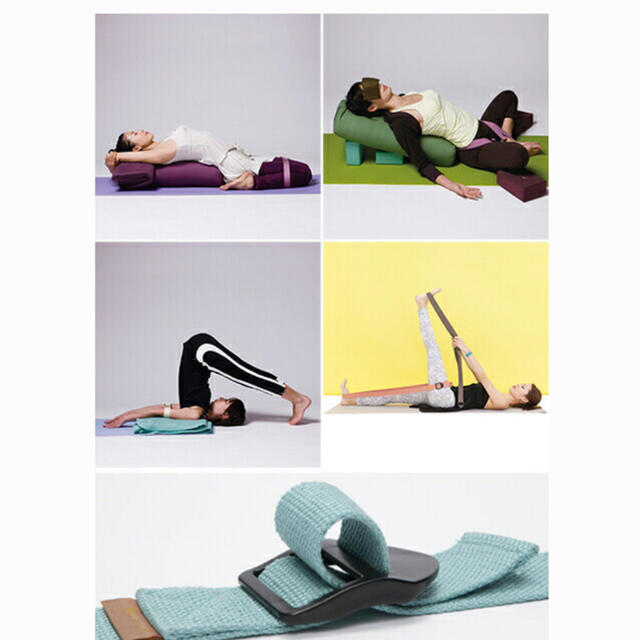 Yoga works  ヨガベルト新品　 スポーツ/アウトドアのトレーニング/エクササイズ(ヨガ)の商品写真