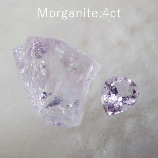 合計 4ct★モルガナイト★鉱物標本＆ルースセット