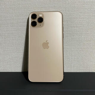 アップル(Apple)のiPhone 11 Pro 256GB ゴールド SIMフリー 中古美品(スマートフォン本体)