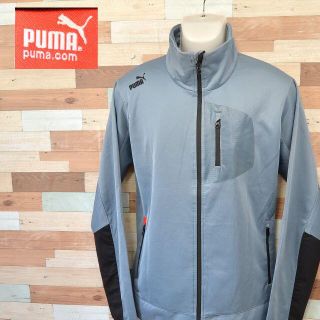 プーマ(PUMA)の【PUMA】 美品 プーマ ブルージャージ 上着 サイズL(ジャージ)