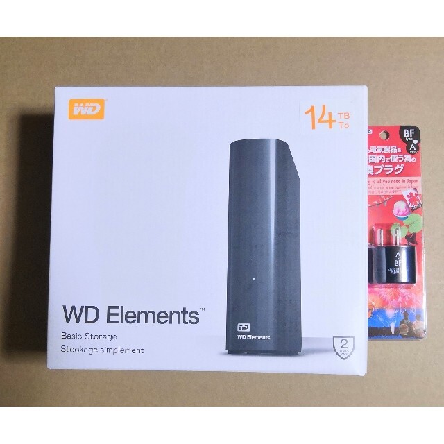 WD Elements 14TB USB外付けHDD 公式オンラインショップ スマホ/家電