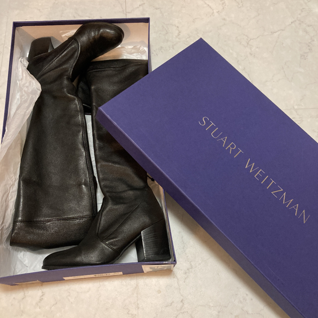 Stuart Weitzman - STUART WEITZMAN TIELAND 36 23cm ニーハイブーツの