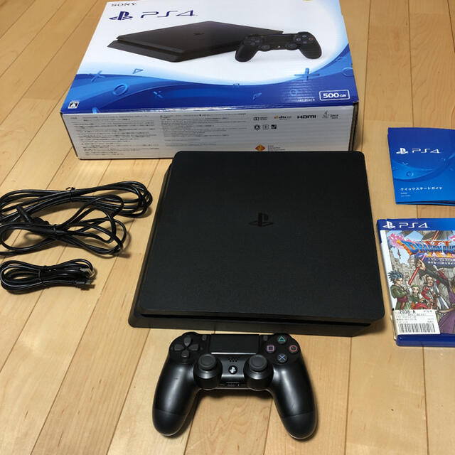 PlayStation4(プレイステーション4)のSONY PlayStation4 本体 CUH-2100AB01 エンタメ/ホビーのゲームソフト/ゲーム機本体(家庭用ゲーム機本体)の商品写真