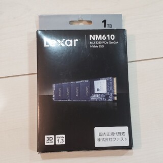 Lexar NM610 1Tb M.2 NVMe SSD(PCパーツ)