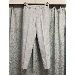 インディヴィ(INDIVI)の美品♡ インディヴィ INDIVI パンツ グレー ズボン 冬(クロップドパンツ)