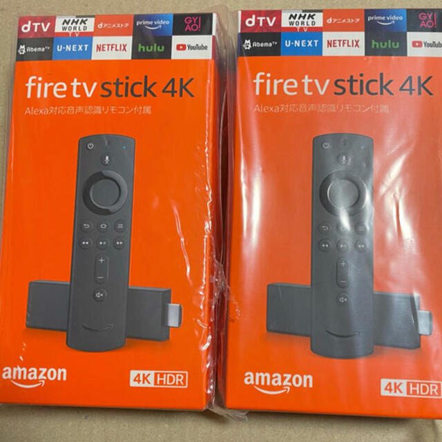 新品未使用品   fire tv stick 4K 2個セット