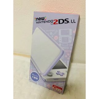 ニンテンドー2DS(ニンテンドー2DS)のNew ニンテンドー 2DS LL   ホワイト×ラベンダー(携帯用ゲーム機本体)