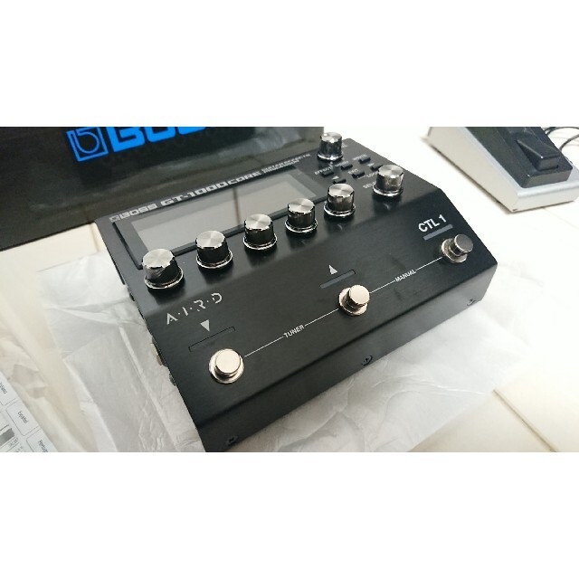 BOSS GT-1000 CORE ＋FS-7 美品 ギター 「かわいい～！」 - 通販