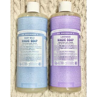 ドクターブロナー(Dr.Bronner)のドクターブロナー　マジックソープ　739ml 2本セット(ボディソープ/石鹸)